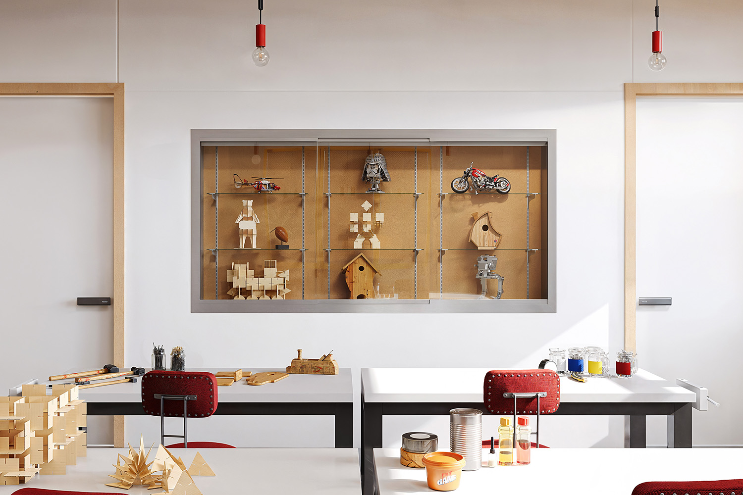 1400 Series Recessed Display Cases gallery 2