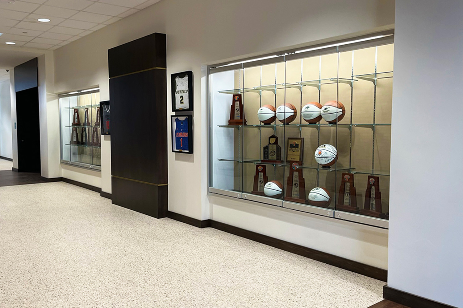 Athletic display cases gallery image 2